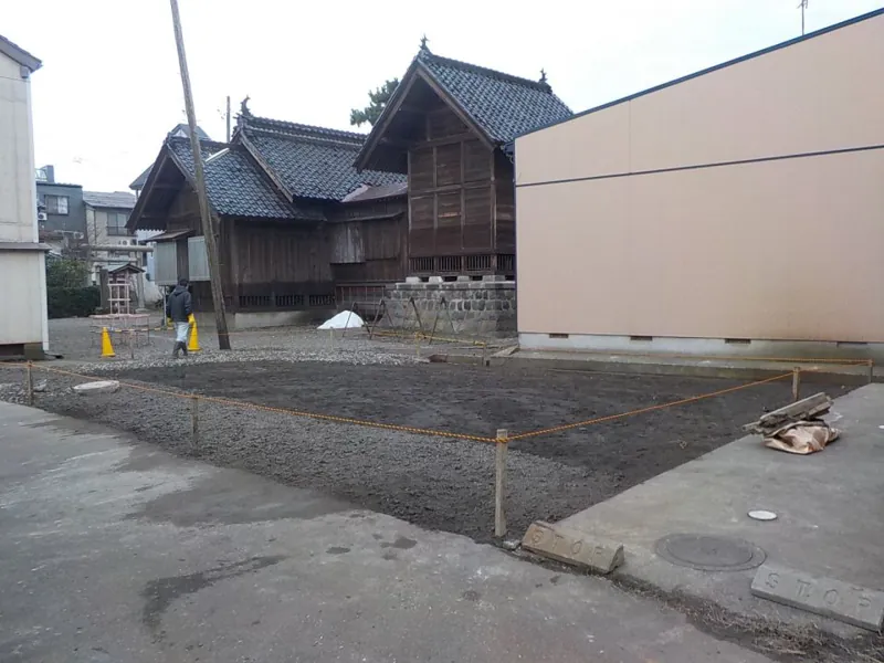 木造2階建ての空き家（52坪）の解体後